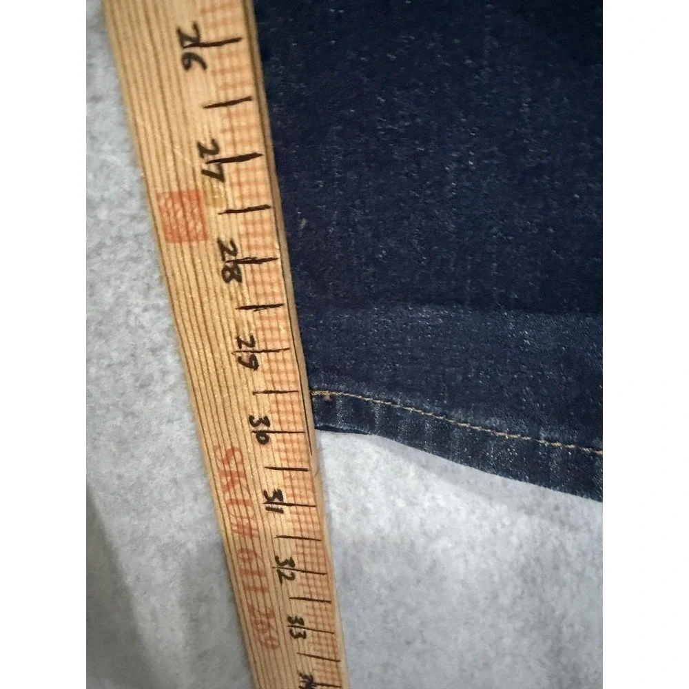 Lucky Brand Jeans Mens 30x30 Blue Dark‎ Wash Classic Straight Leg Stretch Denim